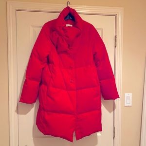 Kate Spade puffer coat with bow